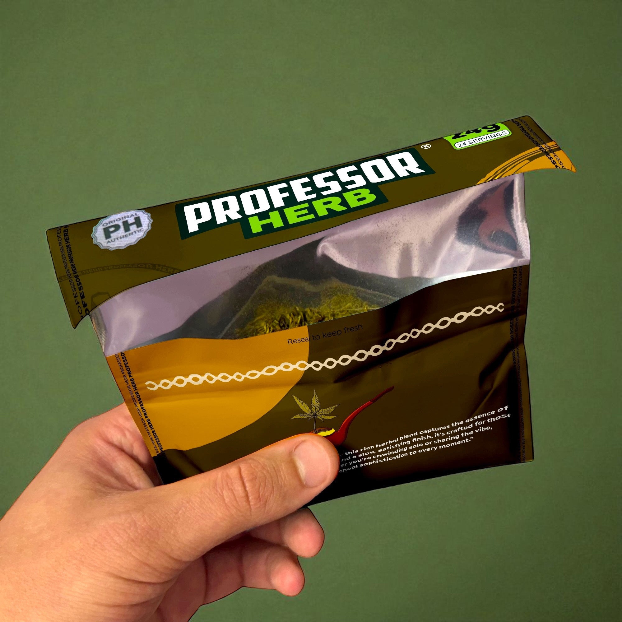 Professor Herb Premium Hemp Blend (Box of 10) - Havana Gold - Image 2