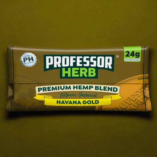 Professor Herb Premium Hemp Blend (24g) - Havana Gold — Single
