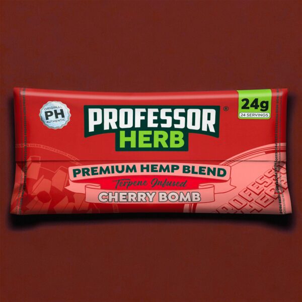 Professor Herb Premium Hemp Blend (24g) - Cherry Bomb