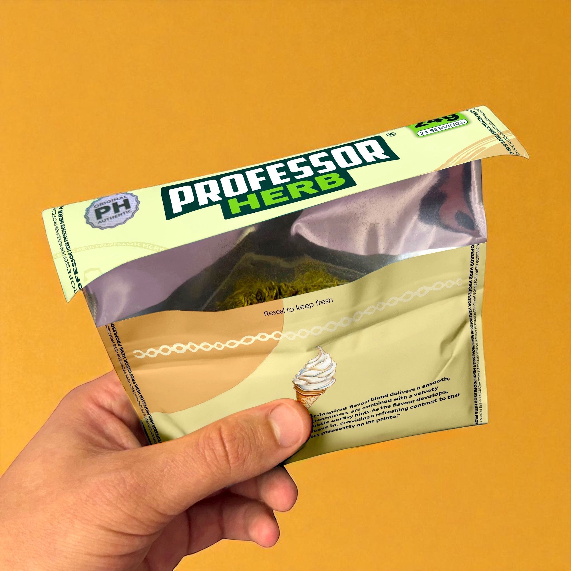 Professor Herb Premium Hemp Blend (Box of 10) - Gelato #41 - Image 2