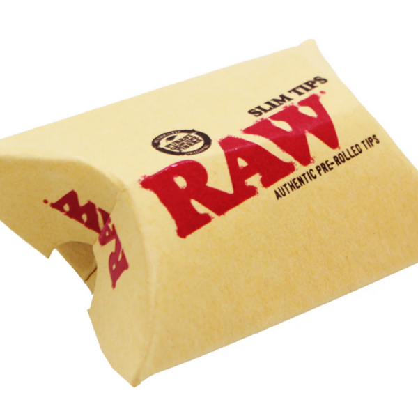 RAW Pre-Rolled Slim Tips — Single Pack