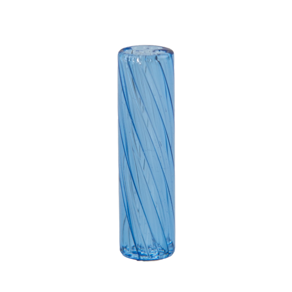 Professor Herb: 8mm Clear Glass Tips — Blue