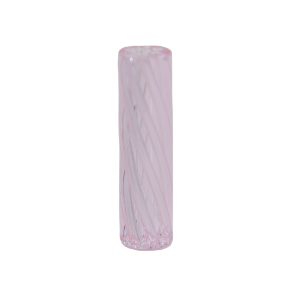 Professor Herb: 8mm Clear Glass Tips — Pink