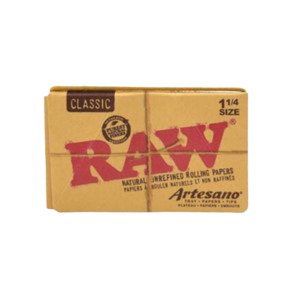 RAW Rolling Papers: Classic Artesano - 1 1/4 — Single Pack
