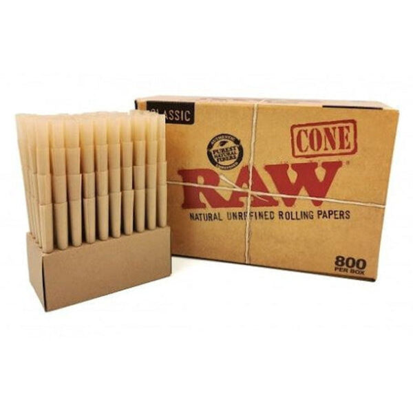 RAW Classic King Size Cones (800 Cones)