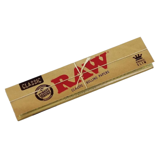 RAW Classic King Size Slim Rolling Papers — Single Pack