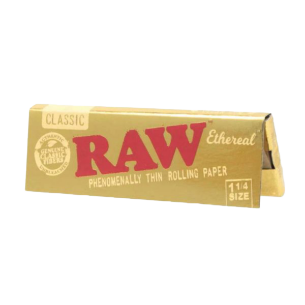 RAW Ethereal Classic 1¼ Thin Rolling Papers — Single Pack