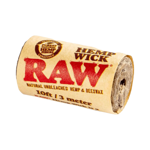 RAW Hemp Wick: 3m Roll