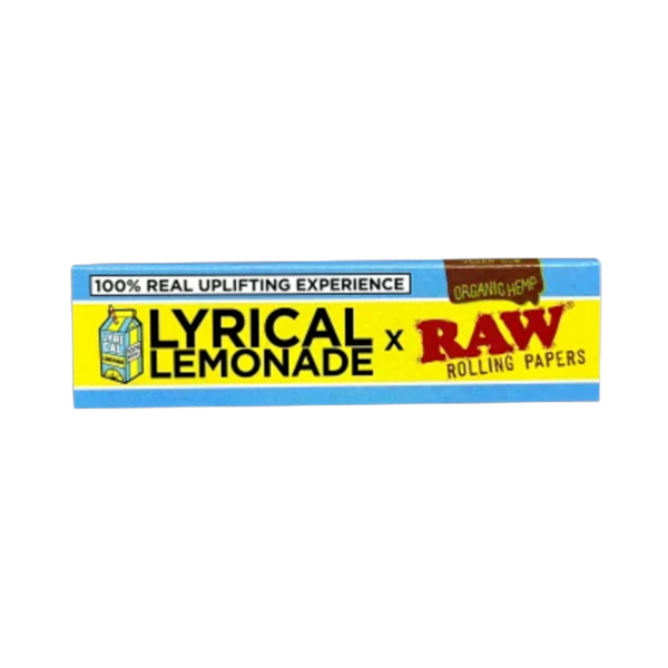 RAW x Lyrical Terpene Enhanced Organic Hemp Rolling Papers - Lemonade