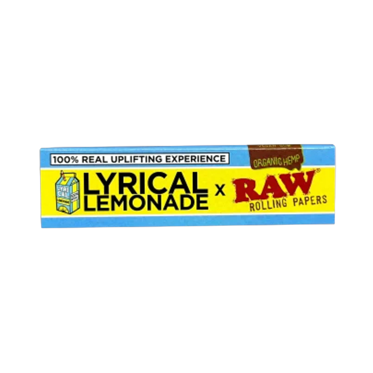 RAW x Lyrical Terpene Enhanced Organic Hemp Rolling Papers - Lemonade