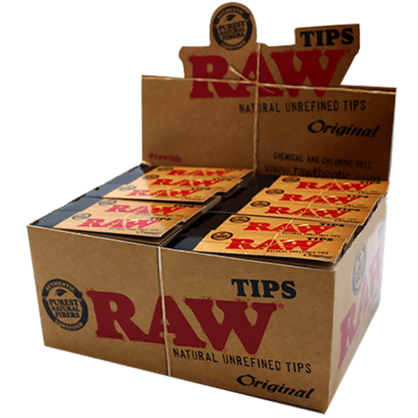 RAW Original Rolling Tips — 50pcs Full Box