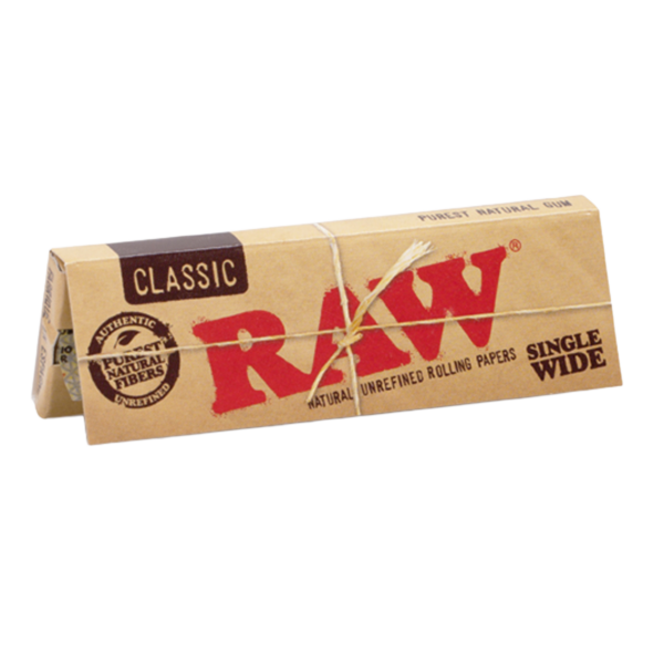 RAW Rolling Papers: Standard Single Wide — Single Pack