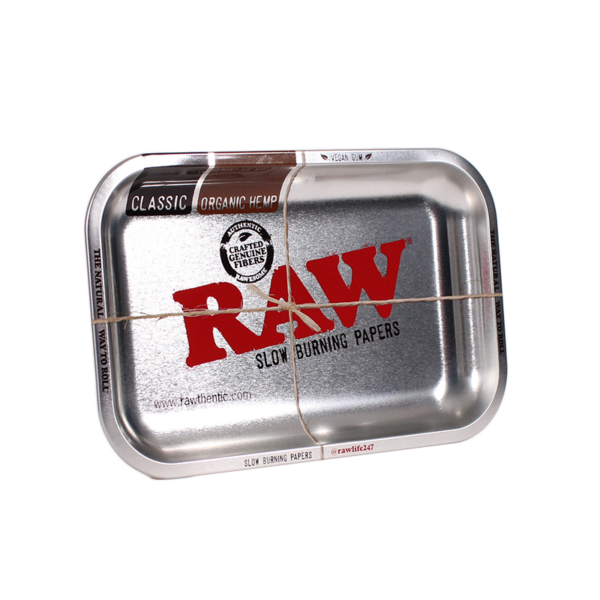 RAW 'Metallic' Rolling Tray (Small 11" x 7")