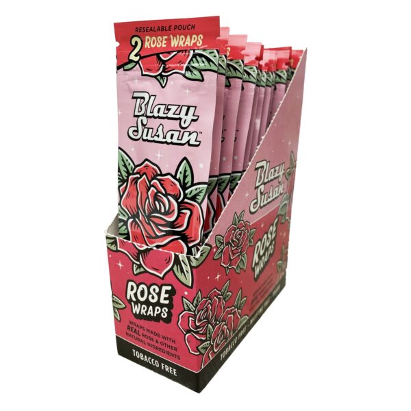 Blazy Susan Rose Wraps — 25pcs Full Box