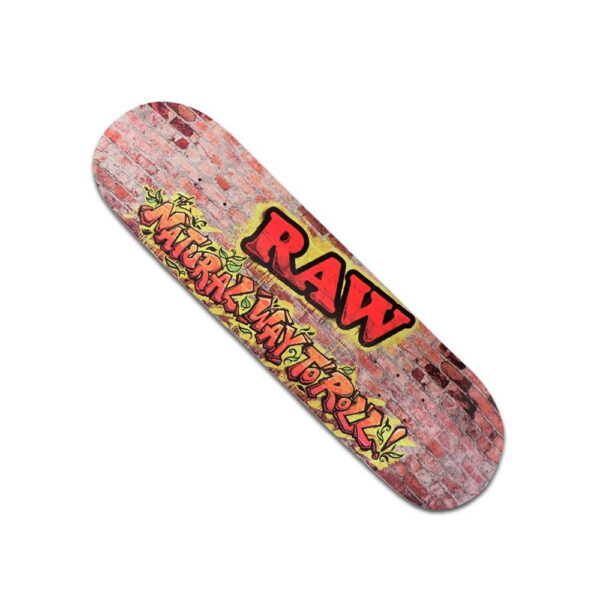 RAW Skateboard Deck — Bricks