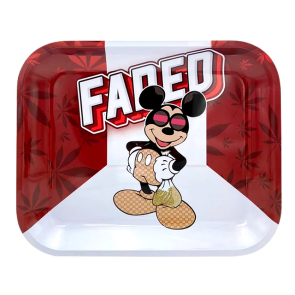 Smoke Arsenal Rolling Tray - Large — Faded Mouse