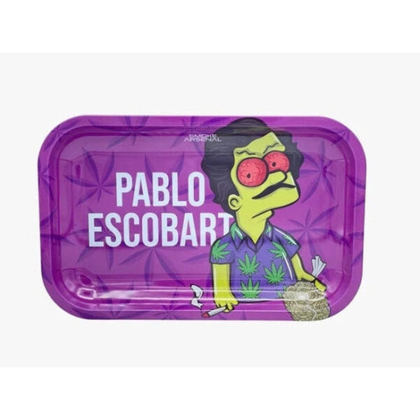 Smoke Arsenal Rolling Tray - Medium — Pablo Escobart