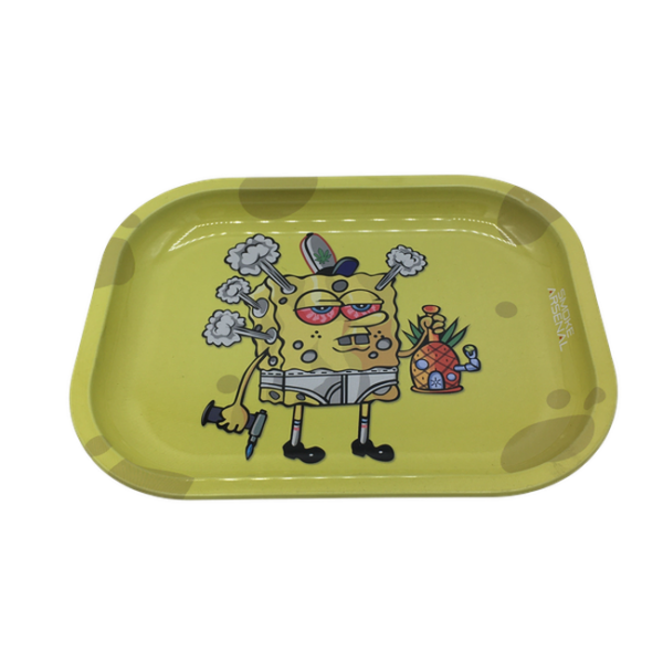 Smoke Arsenal Rolling Tray - Small — Sponge Bong