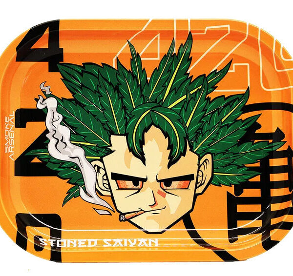 Smoke Arsenal Rolling Tray - Small — Stoned Saiyan