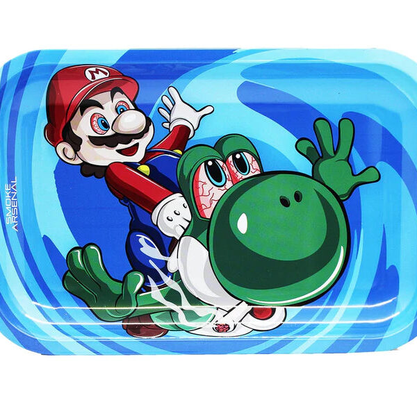 Smoke Arsenal Rolling Tray - Medium — Super Mario
