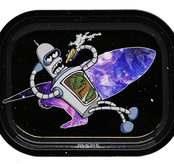 Smoke Arsenal Rolling Tray - Small — Space Bender