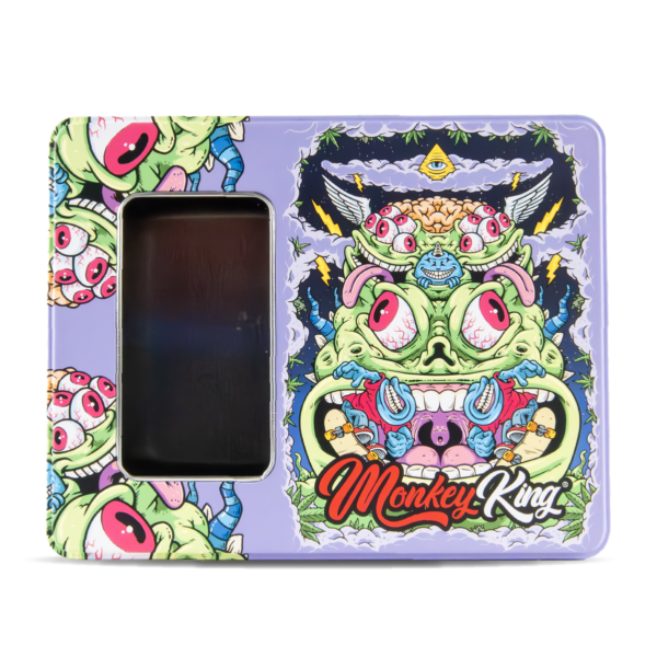 Monkey King Large Metal Storage Box with Window — Space