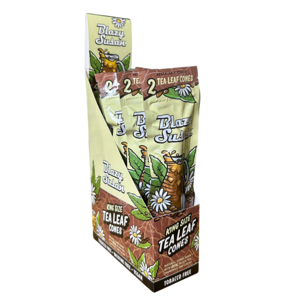 Blazy Susan Tea Leaf Cones — 10pcs Full Box