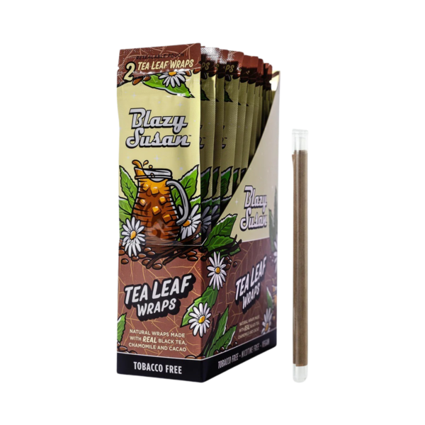 Blazy Susan Tea Leaf Wraps — 25pcs Full Box