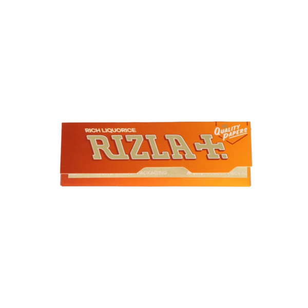 RIZLA Flavoured Rolling Papers: Rich Liquorice - Regular — Single Pack