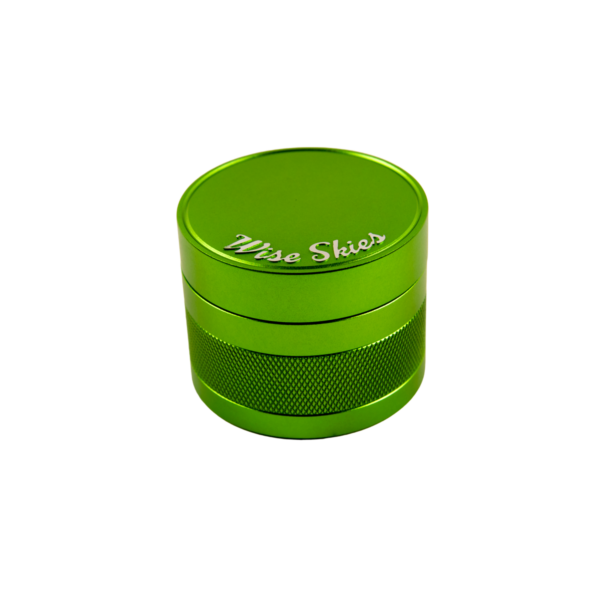 Wise Skies 4 Piece Ziggy Grinder — Green