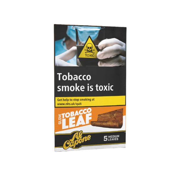 Al Capone Tobacco Leaf Wraps - Glow — Single Pack (5 Wraps)