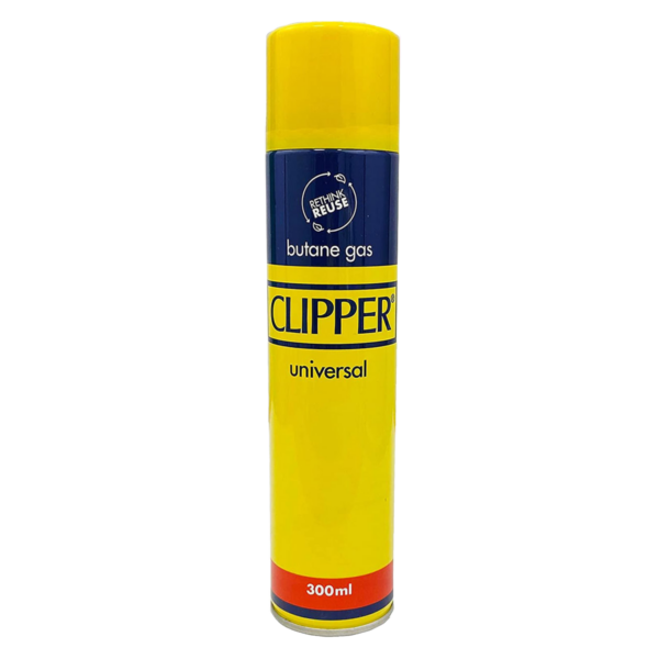Clipper Butane Lighter Gas: 300ml