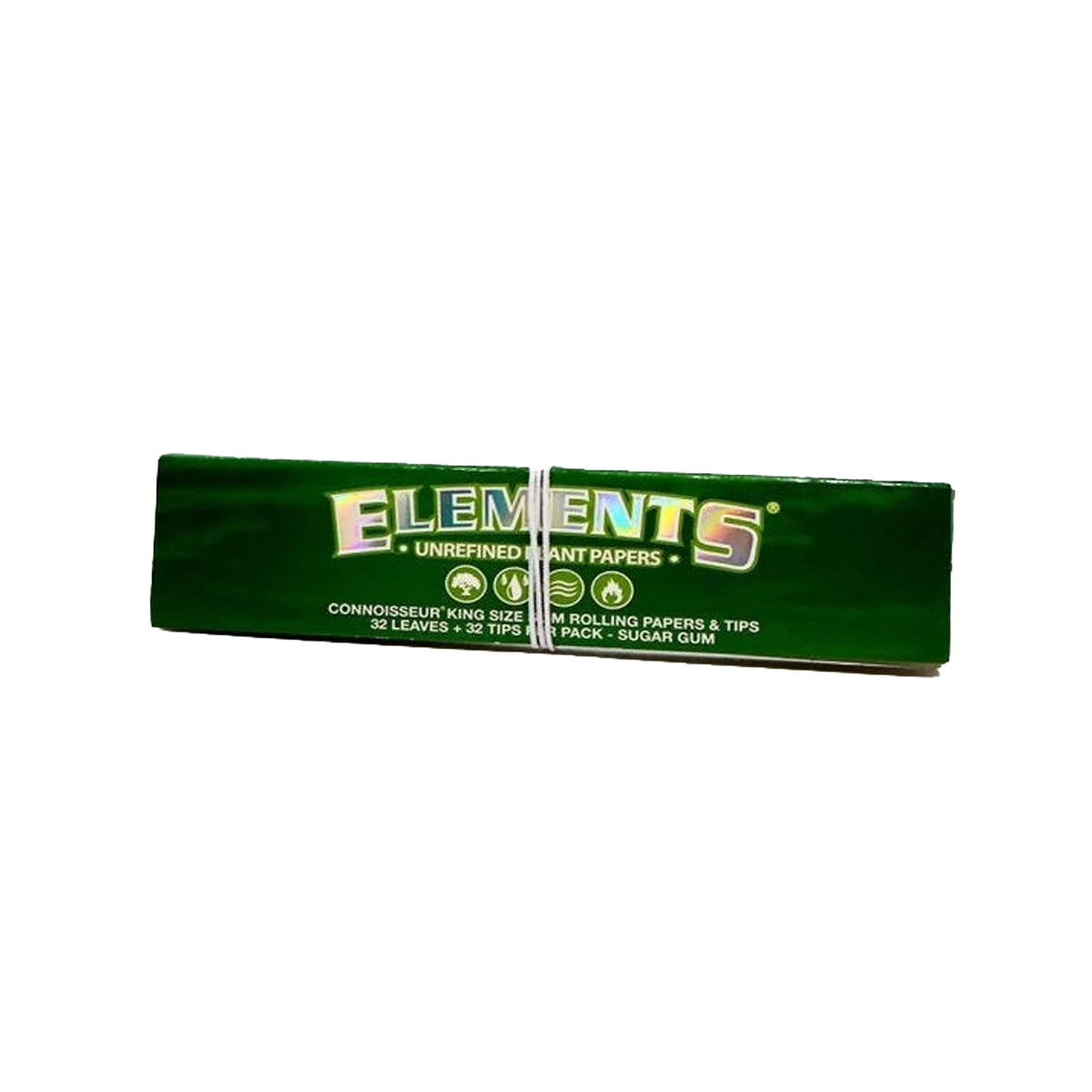 Elements Connoisseur Ultra Thin Unrefined Plant Rolling Papers & Tips