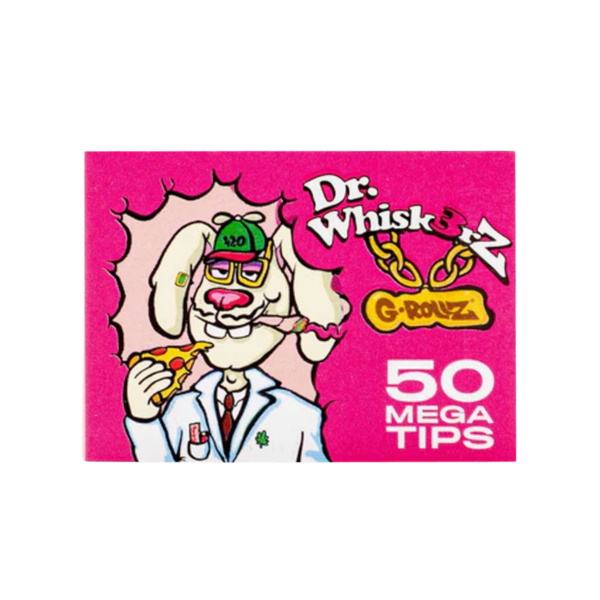 G-Rollz Filter Tips: Dr Whisk3rz - Mega Tips — Single Pack
