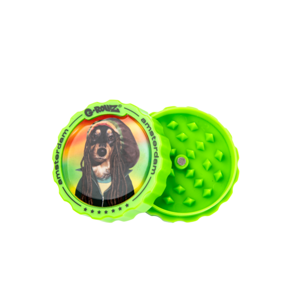 G-Rollz Rasta Dog 3 Part Grinders