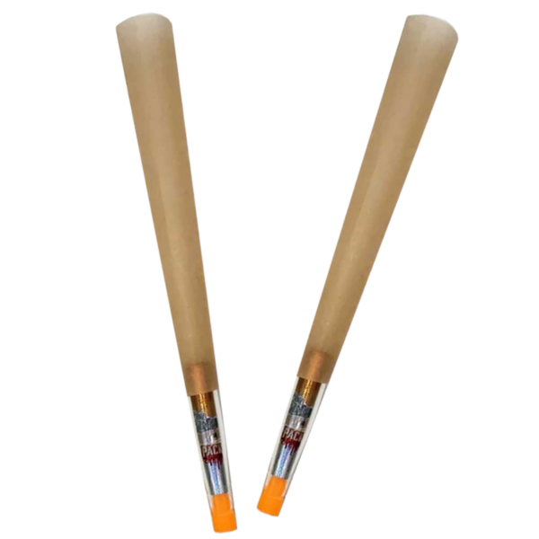 Packs x Glones Glass Tip 2 x Cones - Natural - King Size (Twin Pack)