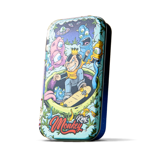 Monkey King Tobacco Tins: Space Edition — Skate Monkey
