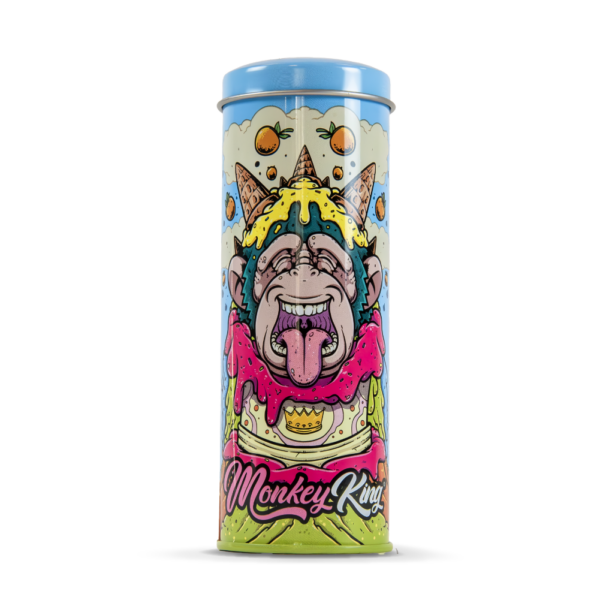 Monkey King Mixed Smoking Gift Set: Round Tin Ed. — Blue