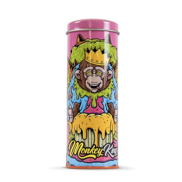 Monkey King Mixed Smoking Gift Set: Round Tin Ed. — Pink