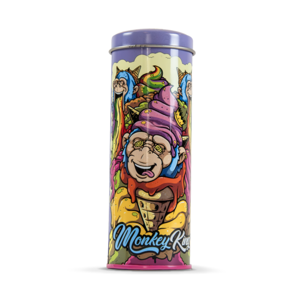 Monkey King Mixed Smoking Gift Set: Round Tin Ed. — Purple