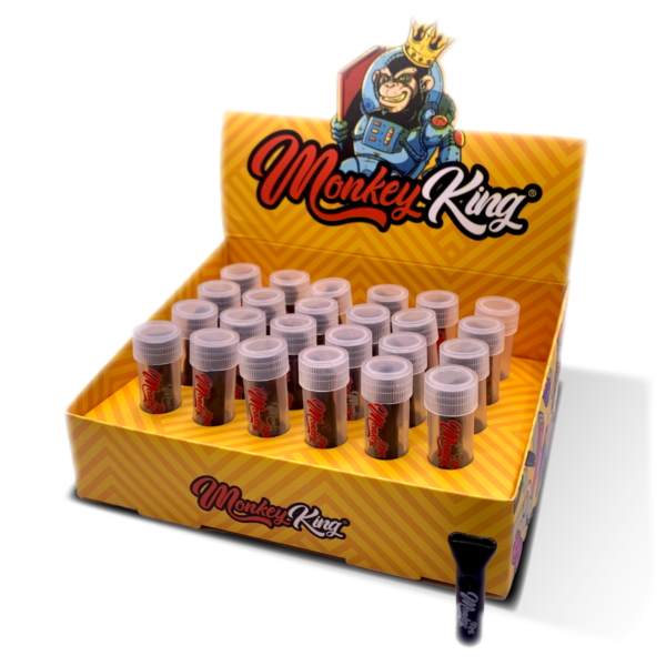 Monkey King Reusable Glass Tips — 24pcs Full Box