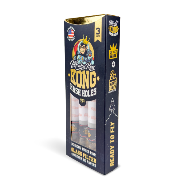 Monkey King Kong Tubes: Hash Holes King Size Wide - 3 Tubes