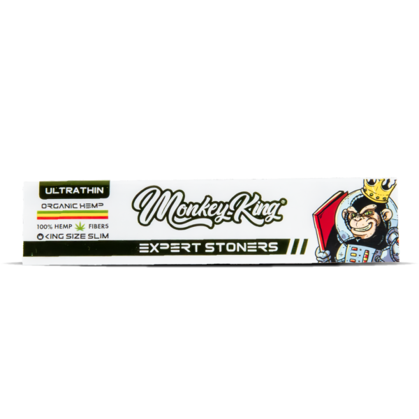 Monkey King Expert Stoners Rolling Papers: Hemp - King Size Ultra Thin