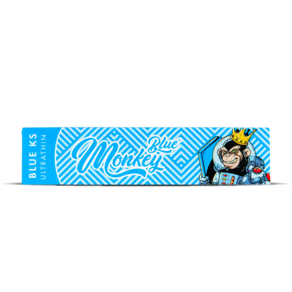 Monkey King Rolling Papers: Blue - King Size — Single Pack