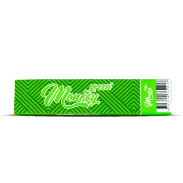 Monkey King Rolling Papers: Green - King Size — Single Pack