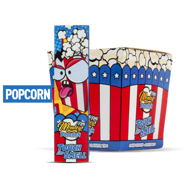 Monkey King Scented Smell Papers & Tips - (24 Pack) — Popcorn