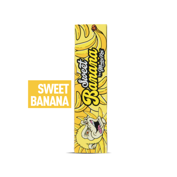 Monkey King Scented Smell Papers & Tips - King Size — Sweet Banana