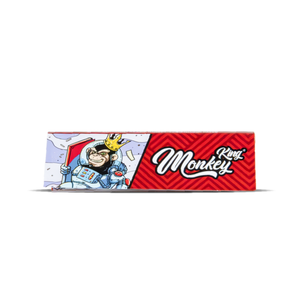 Monkey King Rolling Papers: Unbleached - Medium 1 1/4 — Single Pack