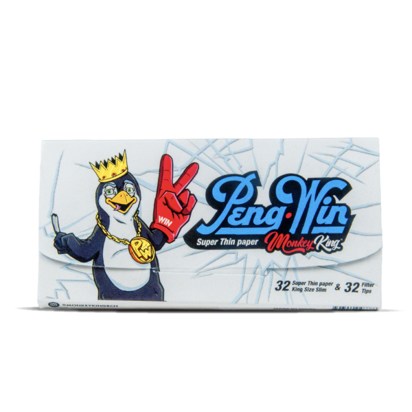 Monkey King Rolling Papers & Tips: Peng-Win Ed. - King Size