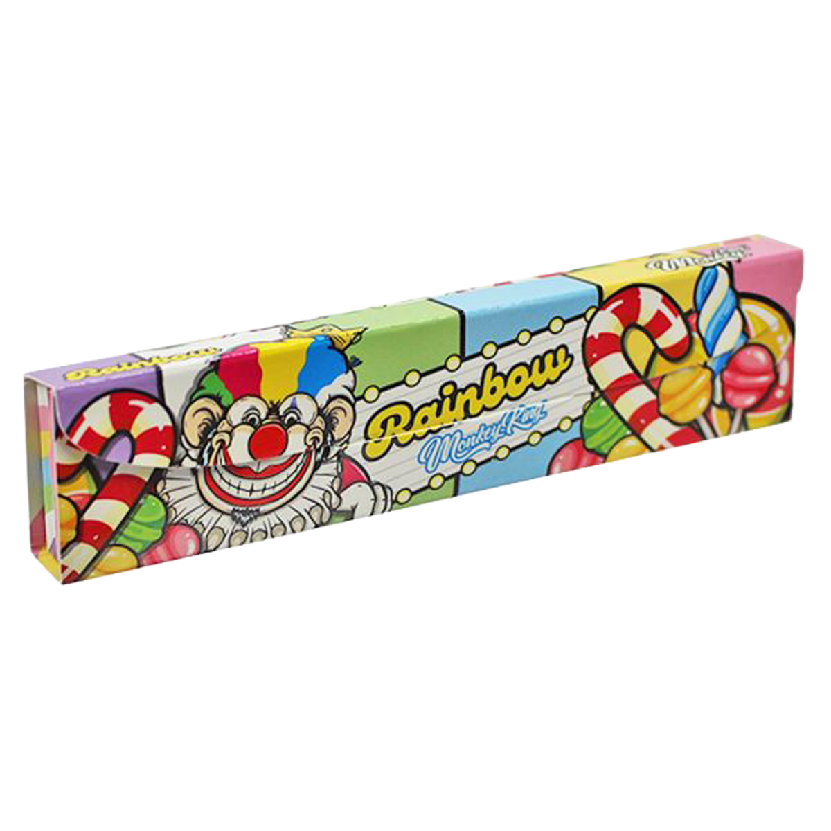 Monkey King Rolling Papers & Tips: Rainbow - King Size (24 Pack) - Image 2